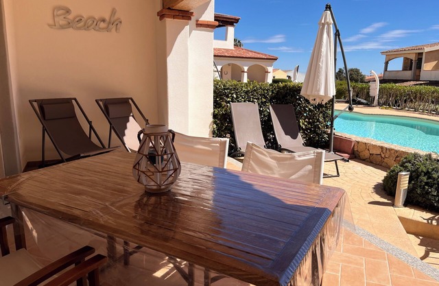 Residenza Limpiddu mit Pool - Erdgeschoss, allem Komfort - Meer bei 1km ca.