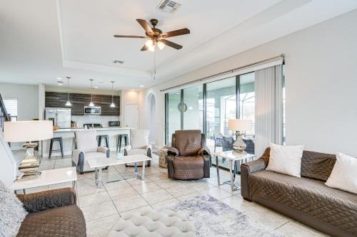 Resort Home in Haines City Screened Lanai, Pool!