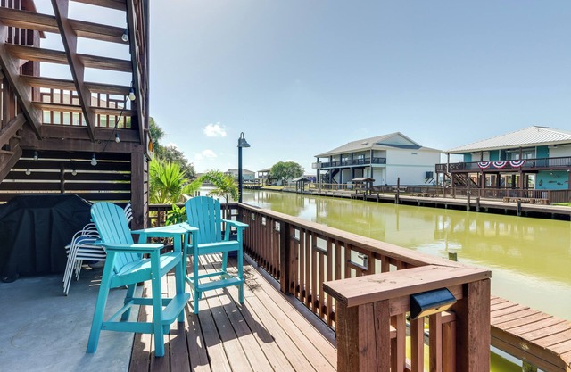 Private Hot Tub: Waterfront Rockport Home!