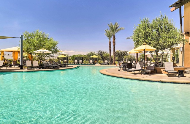 Resort Pool & Hot Tub: 55+ Indio Desert Oasis