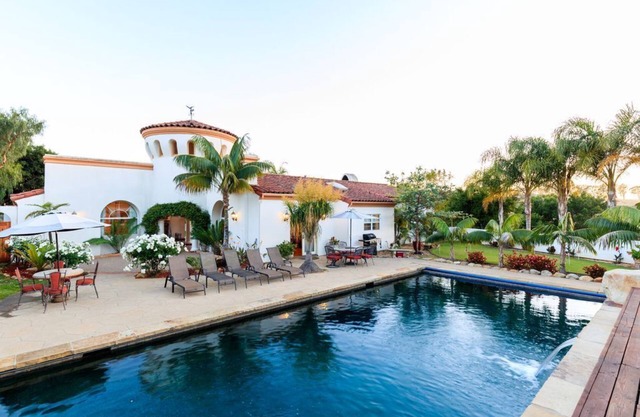 Atemberaubende 25 Hektar großen privaten Santa Barbara Estate, Salzwasserpool und Spa