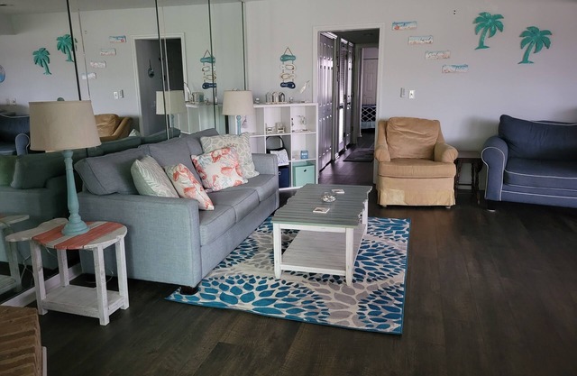 Rest & recharge, close to the beach! Spacious condo for a beach getaway!