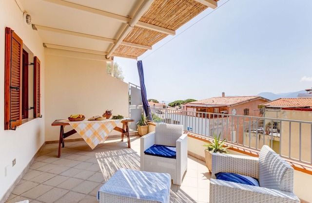 Wohnung in Cala Gonone mit Balkon