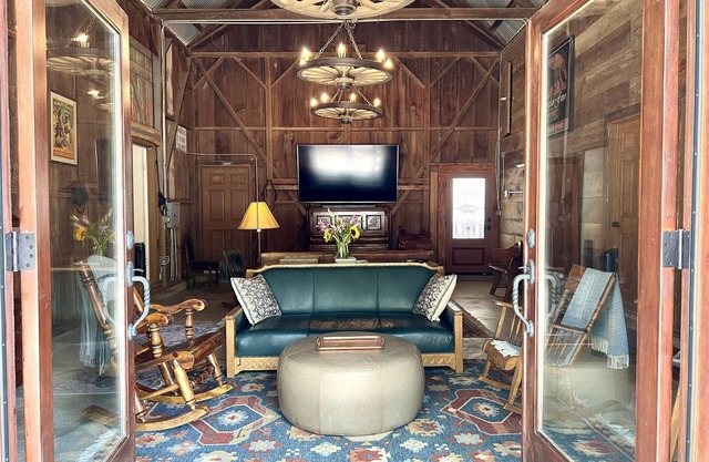 Historic Barn House on working Ranch with farm animals