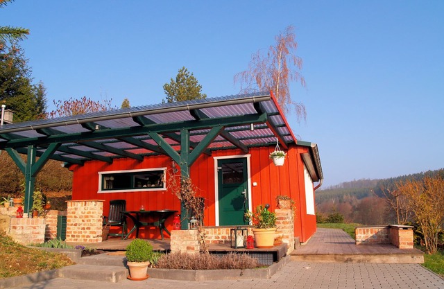 Schönes Ferienhaus in Güntersberge in Waldnähe