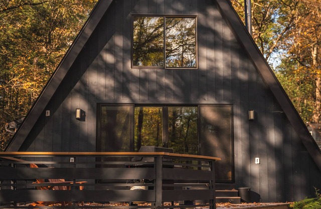 Ridgeview A-Frame: Stylish Kerhonkson Escape