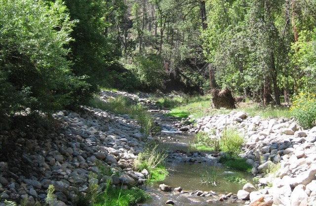 Direkt an der berühmten Ruidoso Fluss !!!