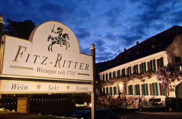Ritterhof Gästezimmer im Weingut Fitz-Ritter - VDP/Bio