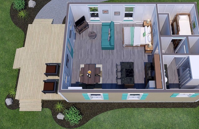 River Beachfront Bunkhouse