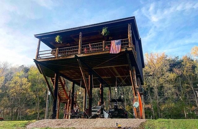 River Front Cabin am Ufer des White River, tolle Aussicht !!
