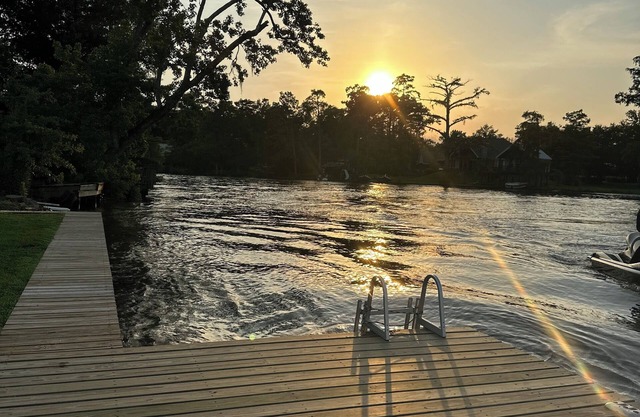 RIVER FRONT HOUSE in Lake Charles A rare gem located on scenic Calcasieu River.