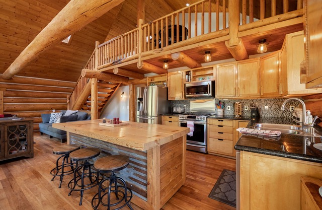 Dancing Bear Cabin am Ufer des Wenatchee River für 10-14 Personen