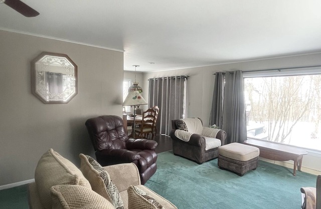 River views near snowy trails. Recently updated with new paint and flooring.
