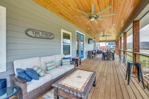 Riverfront Arkansas Abode with Deck and Grill!