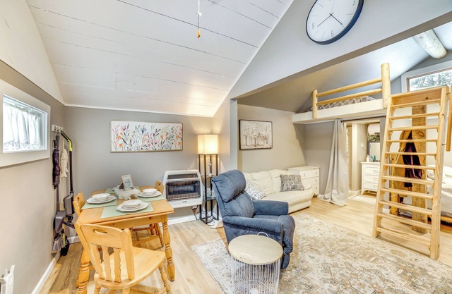 Riverfront Big Rapids Cabin w/ Fire Pit!