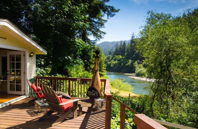 Ferienhaus am Fluss in Sonoma Wine Country | Zugang zum Strand und zum Fluss | Hundefreundlich