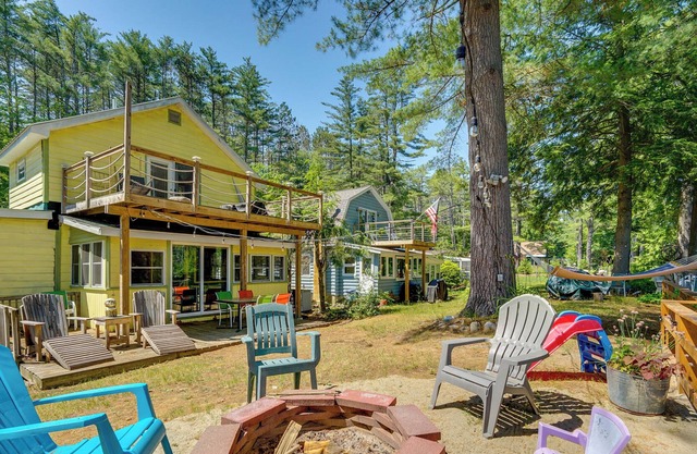 Riverfront Hadley Getaway w/ Fire Pit & Boat Dock!