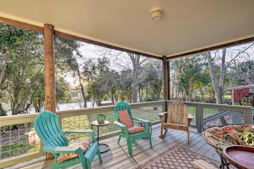 Riverfront Martindale House with 2 Covered Decks