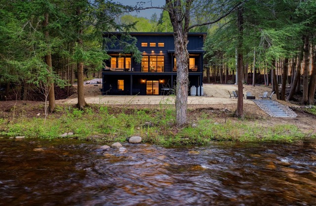 Riverside Lodge, a Modern Adirondack Getaway