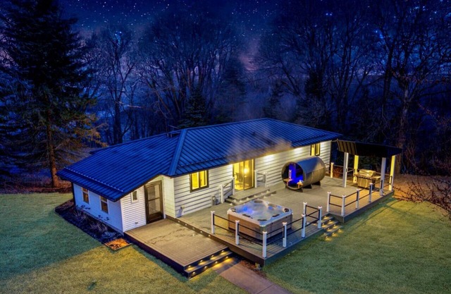 Riverwoods Retreat | Game Room, Hot Tub & Sauna