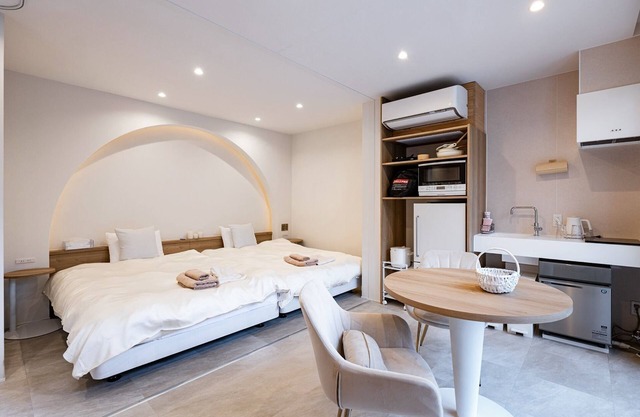 RMOGAMI B Type RoomTwo Double Beds OpenAir Bathtub Private Sauna / Mogami-gun Yamagata