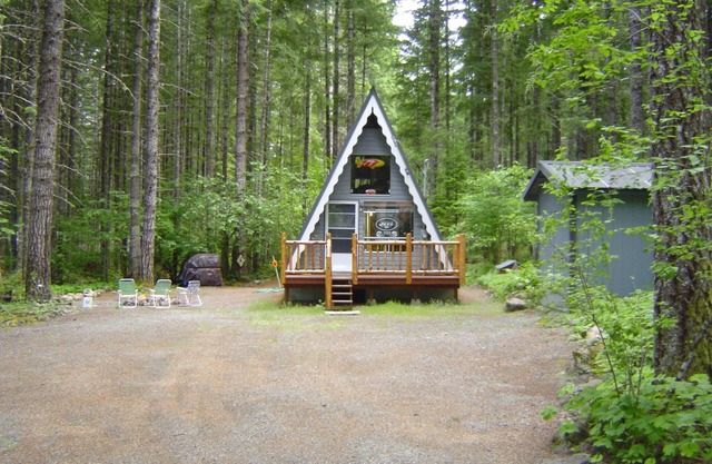 Rock-N-Roll-Hütte am Mount Rainier