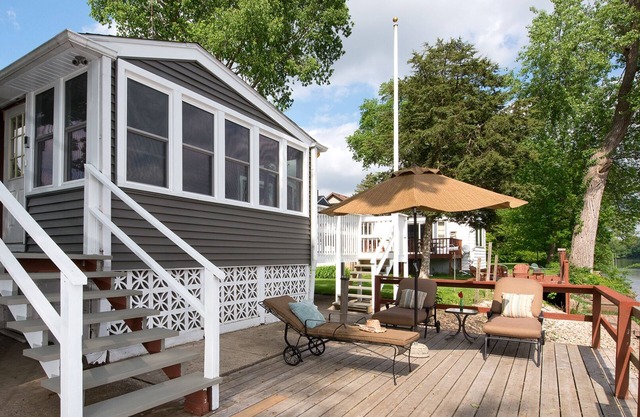 Rock River Hideaway. Ein schönes Gleichgewicht zwischen Ruhe und Aktivität im Freien.