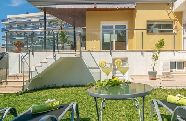 ROMANÍ - Ferienhaus mit Privatgarten in Ca'n Picafort. WiFi gratis