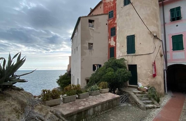 Romantic apartment carved out of Tellaro's Saracen Tower