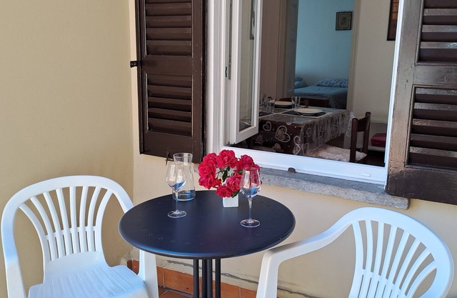 Romantische Wohnung im Zentrum mit Balkon und Terrasse