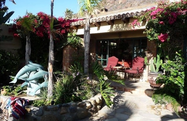 Romantisches Haus am Strand