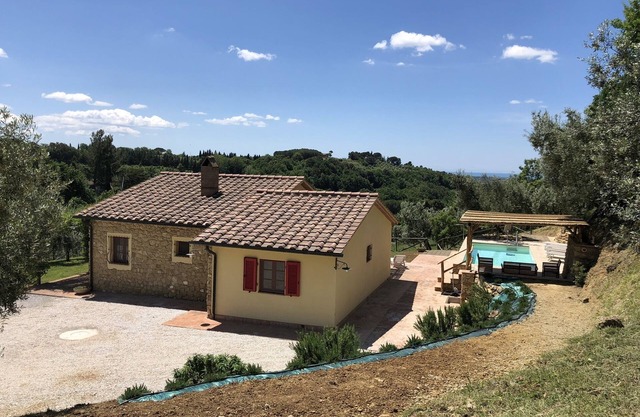 Romantisches Traumhaus mit Meerblick in Einzellage für 4 Personen mit Privatpool