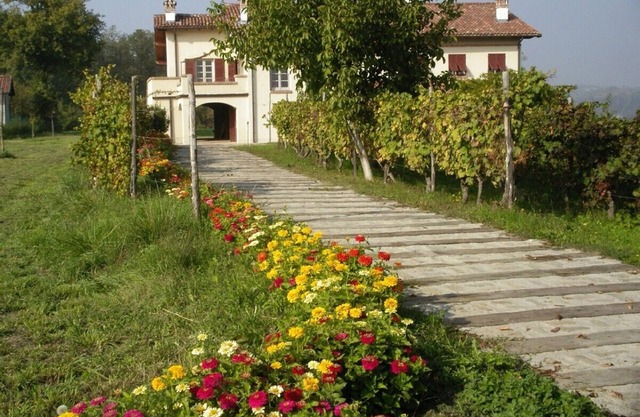 Romantisches Bauernhaus im Monferrato Wein-Bezirk