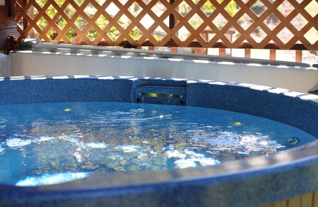 Romantische 1/1 HOT TUB & JACUZZI Kabine in Smokies - Blue Spruce