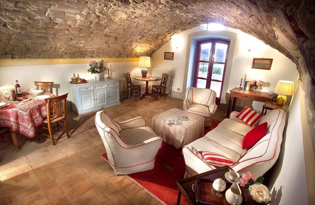 Romantisches Haus inmitten der Chianti-Weinberge im Herzen der Toskana.