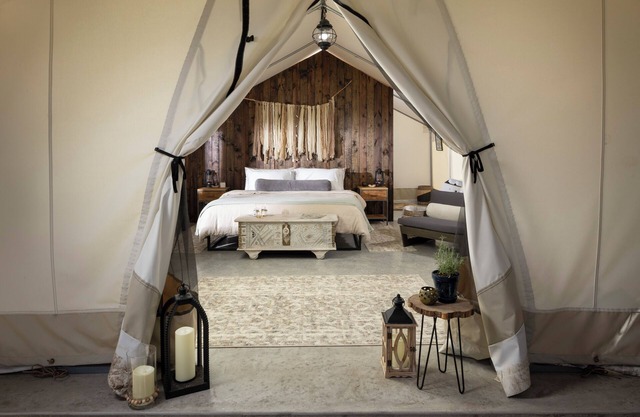 Romantic Riverside Glamping Under the Stars