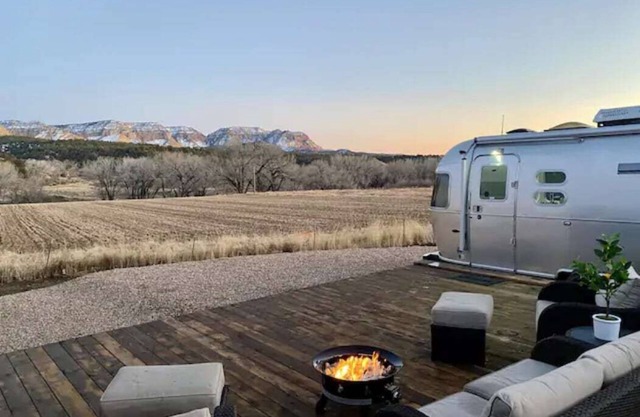 The Airstream 1 at The Fields in East Zion
