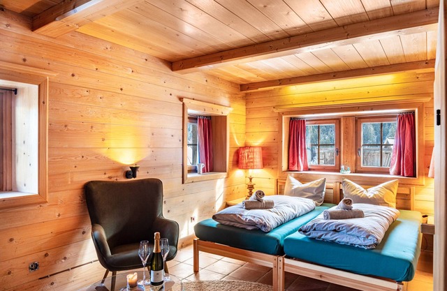 Zimmer '04 Mühlfeldhof Z3' mit Bergblick, Gemeinschaftsterrasse und Wi-Fi