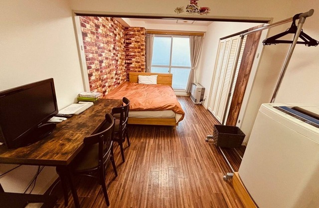 Room 606 1DK 1 double bed 1 futon 1 minute wal - Room 606 Royal Heights Kikusui Station / Sapporo Hokkaidō