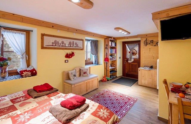 Zimmer 'Camera Ciesa Del Selmo' mit gemeinsamem Garten und Wi-Fi