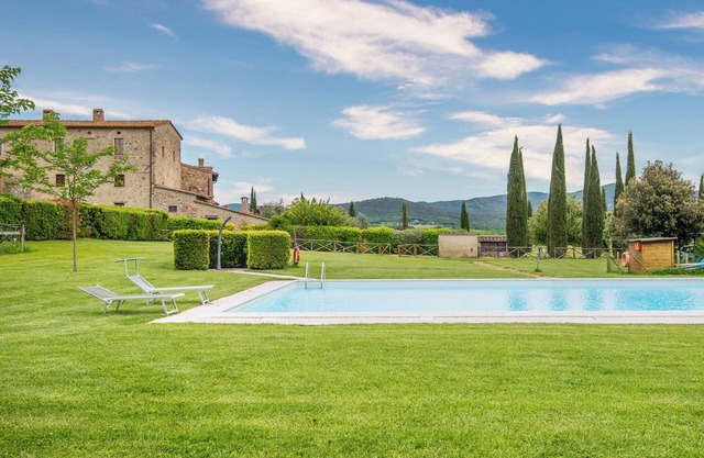 Zimmer 'Countryhometuscany - Courtyard' mit Gemeinschaftspool, privater Terrasse und Wi-Fi