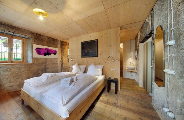 Zimmer 'Fórnu' mit Bergblick, Gemeinschaftsterrasse und Wi-Fi