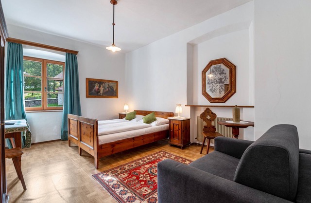 Zimmer 'Hirschen Rosi' mit Bergblick, Gemeinschaftsterrasse und Wi-Fi