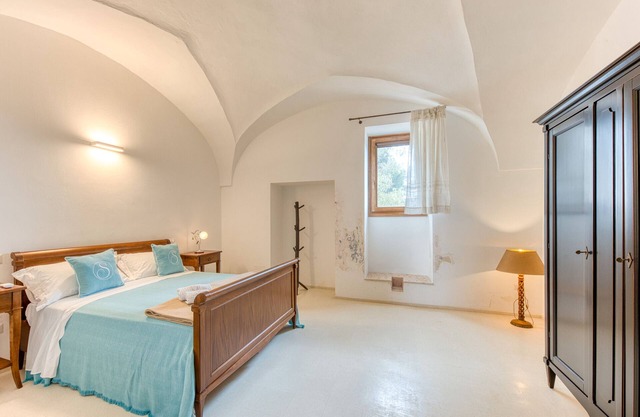 Zimmer 'Masseria Scafazzi - Sandra - 2' mit Privatterrasse, Wi-Fi und Klimaanlage