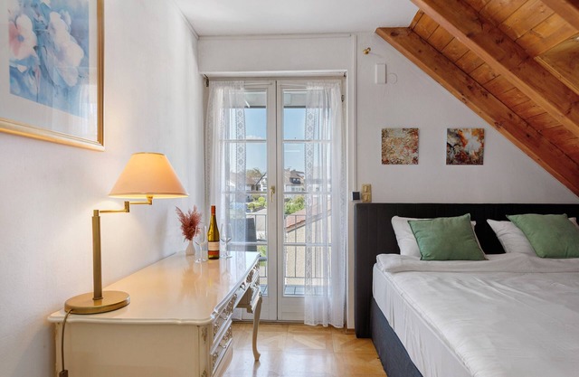 Suite - Vierbettzimmer mit Inselblick und Balkon