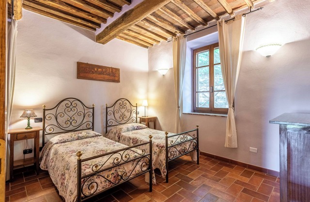 Zimmer 'Podere Marroneto - Camera 1' mit Bergblick, Gemeinschaftspool und Wi-Fi