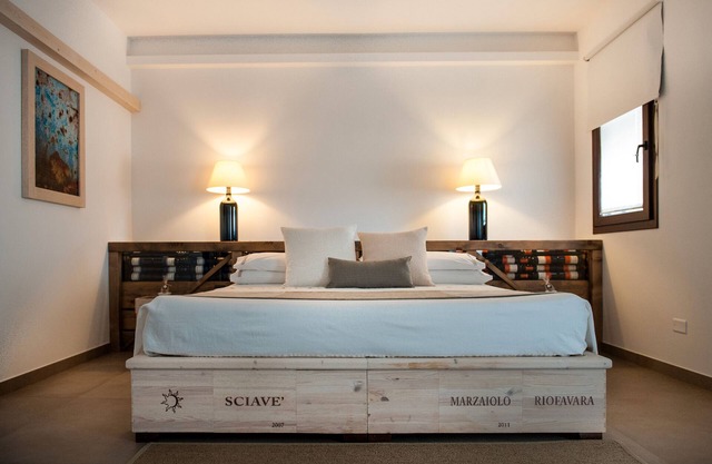 Zimmer 'Riofavara Winery - Suite' mit privater Terrasse, Wi-Fi und Klimaanlage