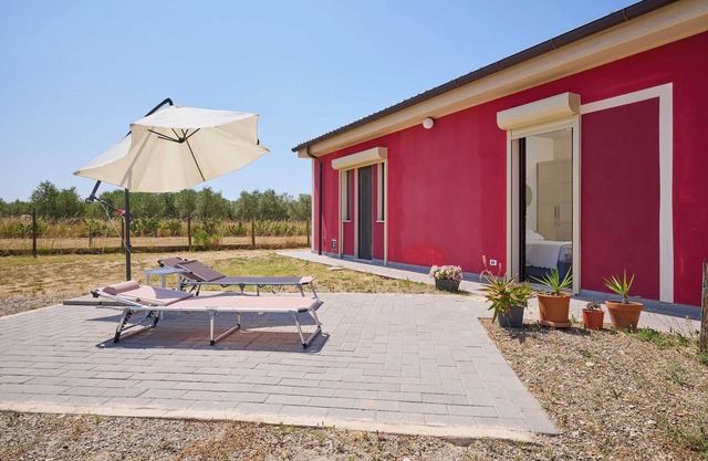 Zimmer 'Riotorto' mit gemeinsamer Terrasse, Wi-Fi und Klimaanlage