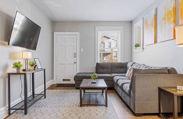 Rooted Urban Retreat: First Floor 1BR Apartment