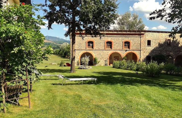 Rossi Landwirtschaftshaus. Freunde Urlaub in Casentino (max. 6 Betten)